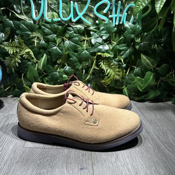 G/Fore Men\'s Limited Edition Gallivanter Golf Shoes Camel Hair Brown Sz 11.5 main image 8